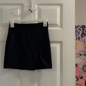 Black Pencil Mini Skirt for Cocktail Events